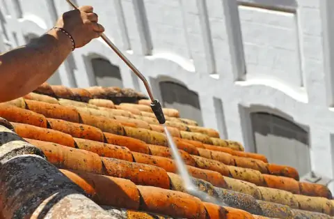 Nettoyage de toitures - Saint-Agnant de Versillat